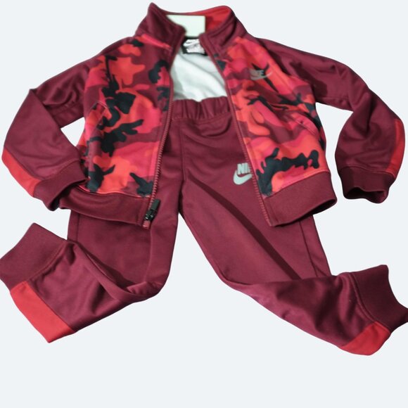 Nike Tracksuit Kids 2T Years camouflage Therma Dri Fit Insulated set - Picture 2 of 5